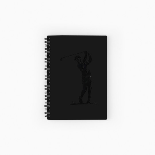 Golf Player ,Golfing Golf Coach Spiral Notebooks   Ruled Line