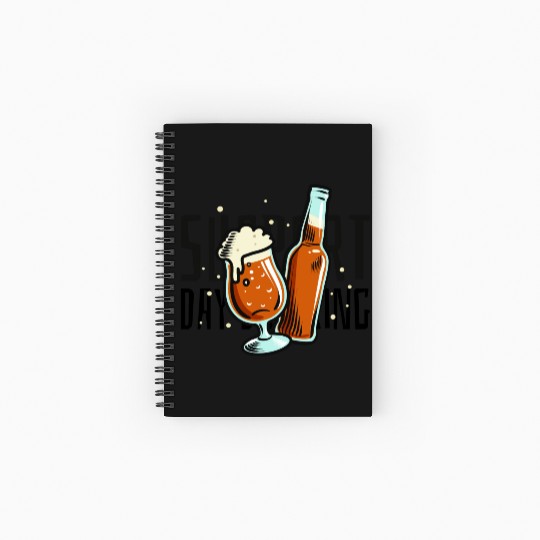 Support Day Drinking Spiral Notebooks   Ruled Line