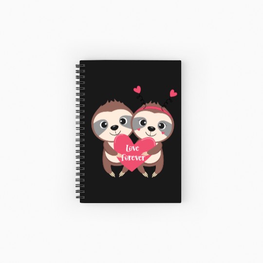Valentines day Heart Coquette Bow Spiral Notebooks   Ruled Line