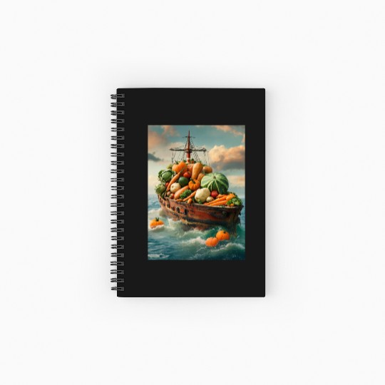 Harvest High Seas Spiral Notebooks   Ruled Line