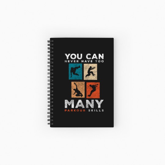 Freerunner Extreme Sport Underground Adventure Spiral Notebooks   Ruled Line