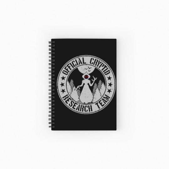 Cryptid Research Team | Cryptids Flatwoods Monster Spiral Notebooks   Ruled Line