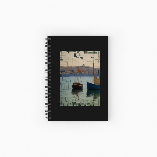 Painting Spiral Notebooks   Ruled Line
