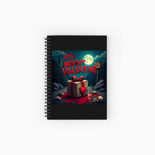 My bloody Valentine Spiral Notebooks   Ruled Line