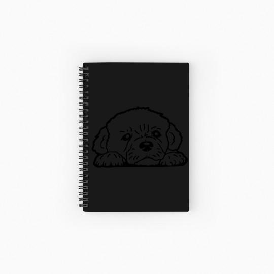 Puppy Dog Lies Well Behaved Cute Faithful Sweet Spiral Notebooks   Ruled Line