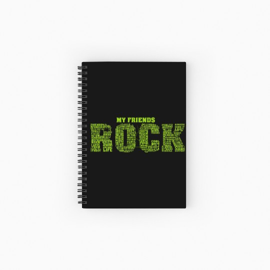 My Frineds fraternity Spiral Notebooks   Ruled Line