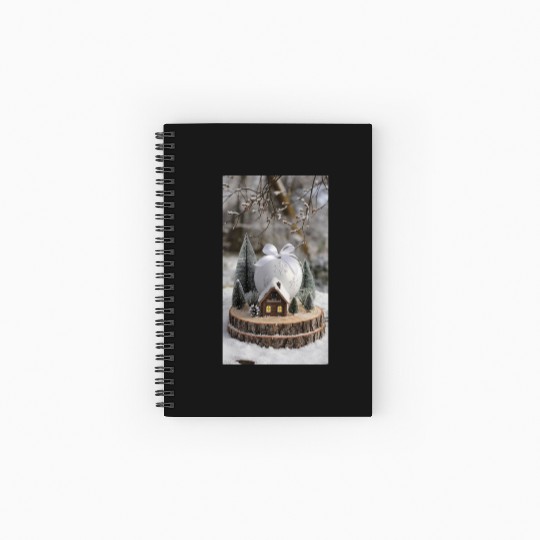 Winter Wonderland: A Miniature Holiday Escape Spiral Notebooks   Ruled Line