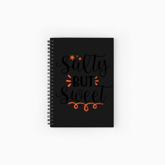 Salty but sweet Spiral Notebooks   Ruled Line