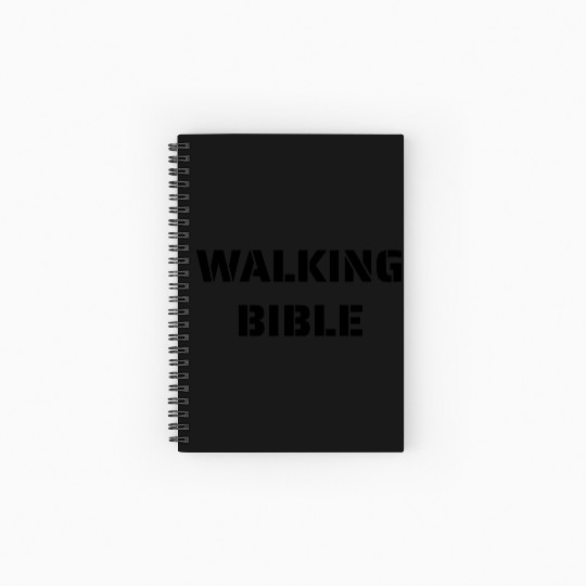 Walking Bible Collection Spiral Notebooks   Ruled Line