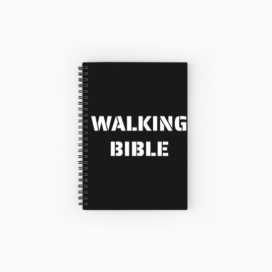 Walking Bible Collection Spiral Notebooks   Ruled Line