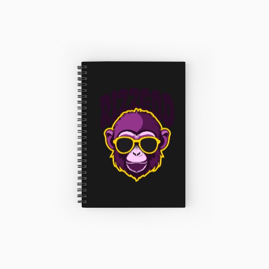 Rizz God – Ultimate Ape Charm Spiral Notebooks   Ruled Line