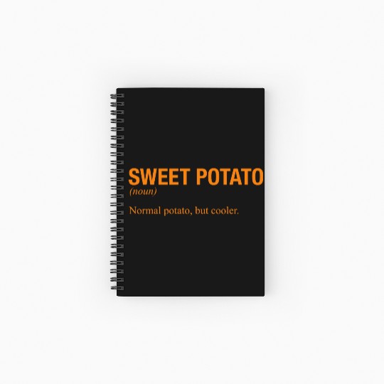 SWEET POTATO Spiral Notebooks   Ruled Line