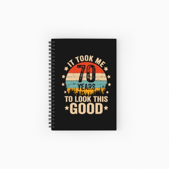 Jackson Hole Wyoming Mountain Design Spiral Notebooks   Ruled Line