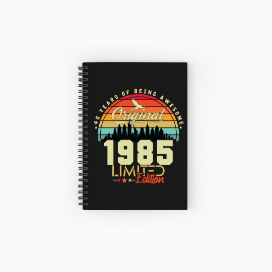 Original 1985 Spiral Notebooks   Ruled Line