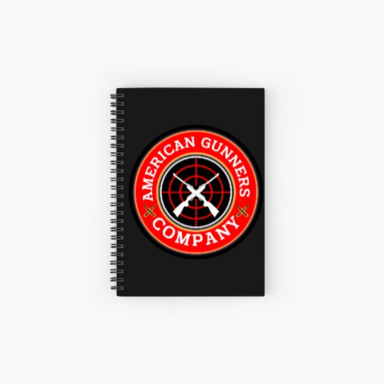 american gunners company Spiral Notebooks   Ruled Line