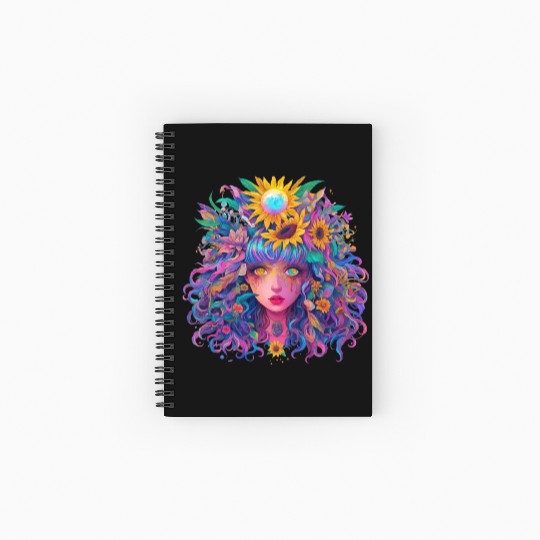 Sunflower seeds Spiral Notebooks   Ruled Line