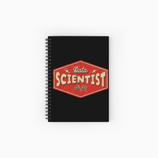 Data Scientist – AI, Data Science, Deep Learning Spiral Notebooks   Ruled Line