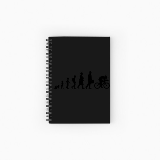 Cycling Life Cycle Spiral Notebooks   Ruled Line