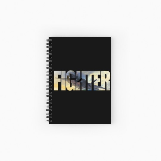 Fighter F-35 Lightning II Spiral Notebooks   Ruled Line