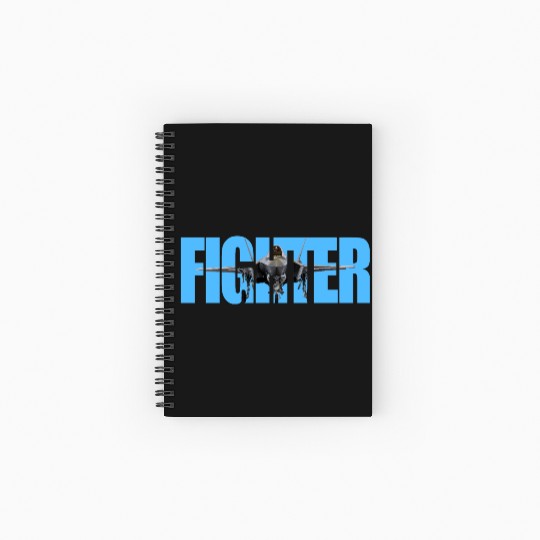 Fighter F-35 Lightning II Spiral Notebooks   Ruled Line