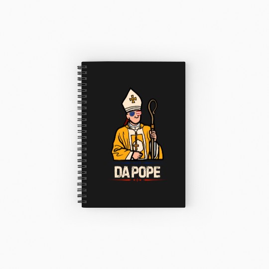 Pope Leo XIV, Historic First American Pope Spiral Notebooks   Ruled Line