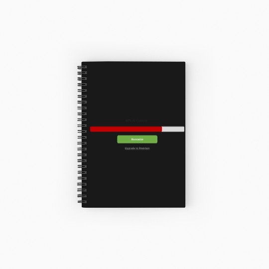 AI Contenet Spiral Notebooks   Ruled Line