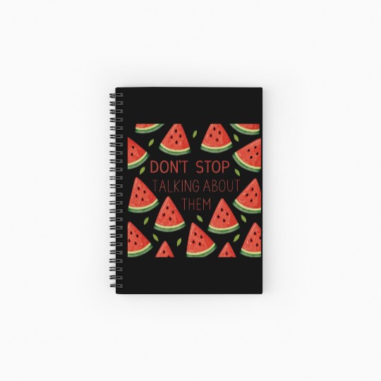 watermelon triangles Spiral Notebooks   Ruled Line