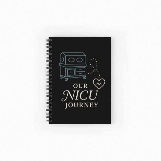 NICU Parent Pride Preemie Warrior Neonatal Spiral Notebooks   Ruled Line