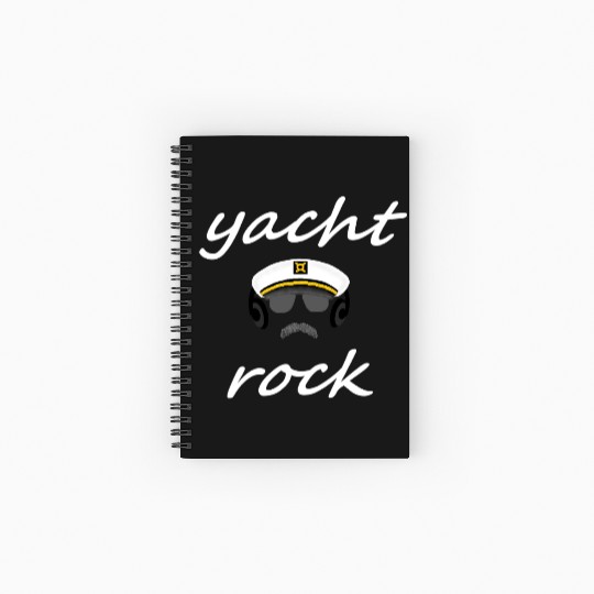 Yacht Rock Spiral Notebooks   Ruled Line