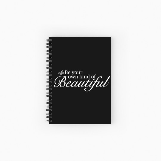 Positive Quotes Beautiful Spiral Notebooks   Ruled Line