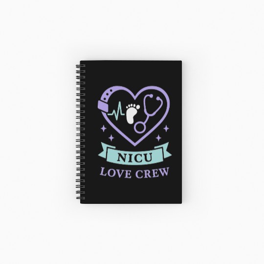 NICU Parent Pride Preemie Warrior Neonatal Spiral Notebooks   Ruled Line