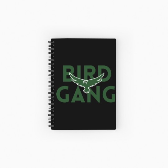 Bird Gang Bold Logo Design Spiral Notebooks   Ruled Line