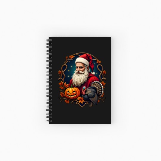 Three Spirits – One Spiral Notebooks   Ruled Line: Halloween, Harvest & No