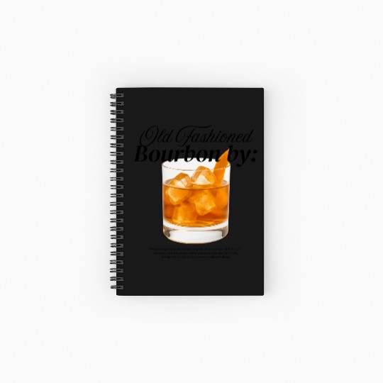Bourbon By XXXX Spiral Notebooks   Ruled Line