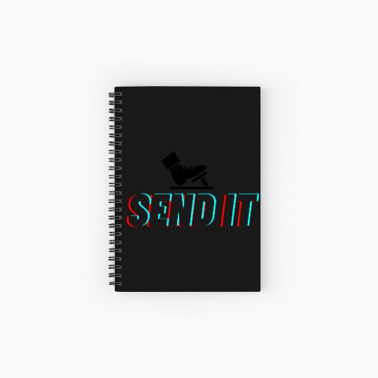 Send It Street Racing Spiral Notebooks   Ruled Line