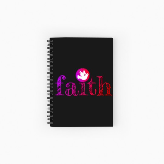 faith Spiral Notebooks   Ruled Line