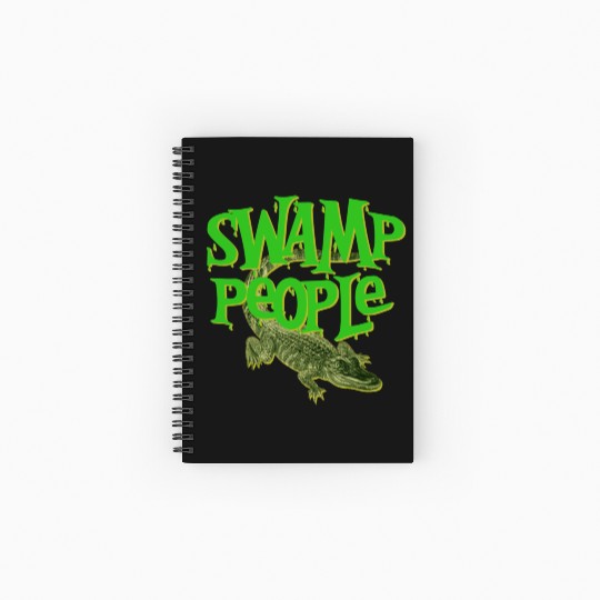 Swamp People Alligators Spiral Notebooks   Ruled Line