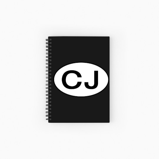 Jeep CJ Oval Spiral Notebooks   Ruled Line