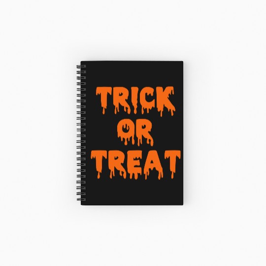 Trick or treat Spiral Notebooks   Ruled Line