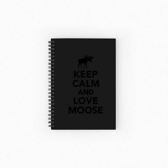 Moose Spiral Notebooks   Ruled Line