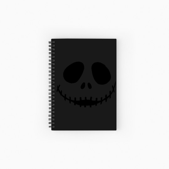 Halloween - Horror - Mask - Skull Spiral Notebooks   Ruled Line