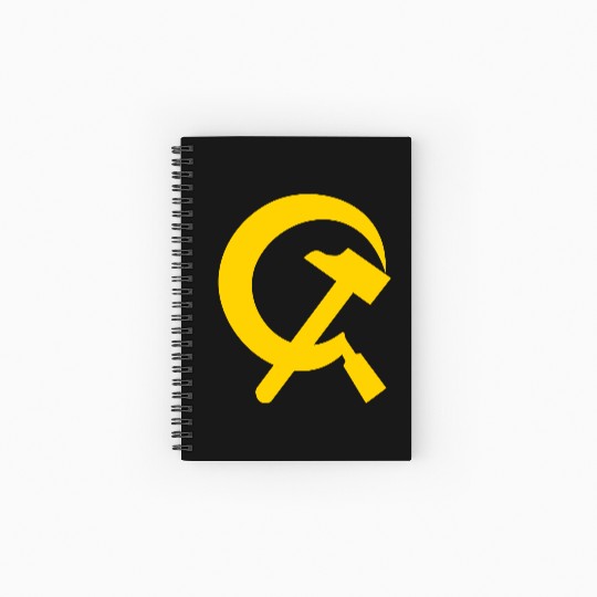 Hammer and sickle Spiral Notebooks   Ruled Line