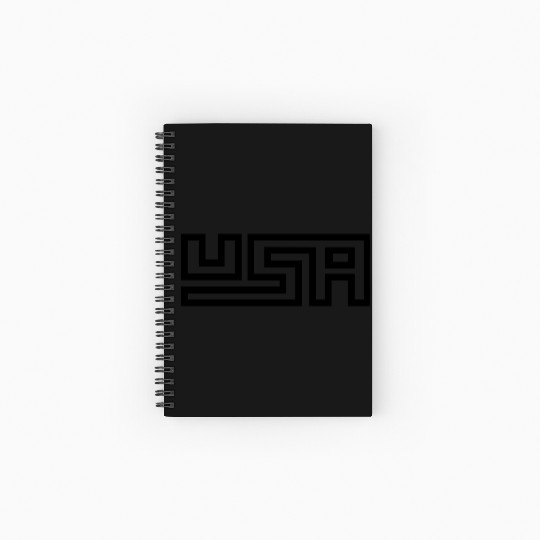 text america united states stars 3 colors USA nati Spiral Notebooks   Ruled Line