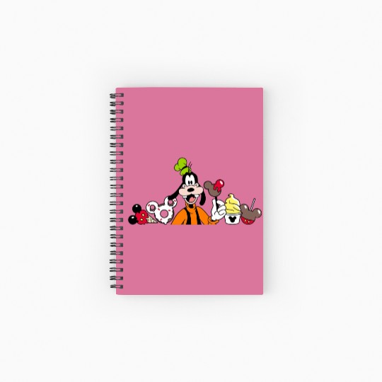 Goofy Spiral Notebooks   Ruled Line, Mickey's Friend Goofy Spiral Notebooks   Ruled Line, Disney Goofy Spiral Notebooks   Ruled Line