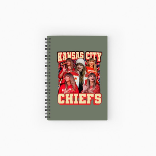 Discover Taylor Hearts Kelce in Chiefs , Traylor Swelce Taylor Version Fan Spiral Notebooks   Ruled Line