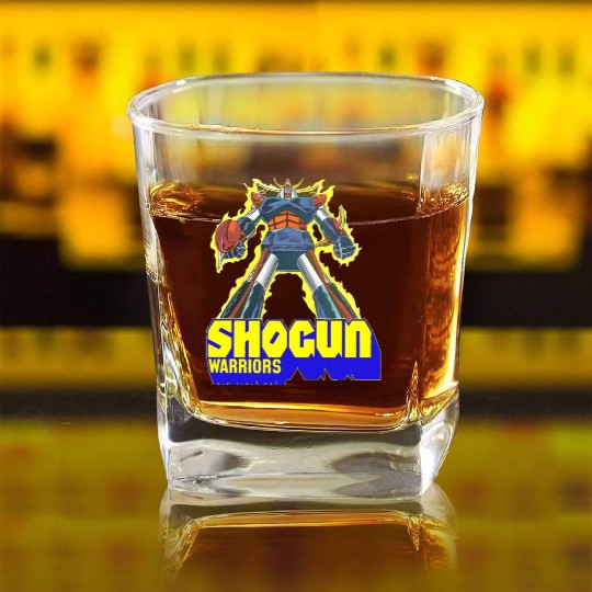 Shogun Warriors Square Whiskey Glasses