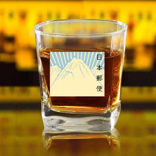 japan Square Whiskey Glasses