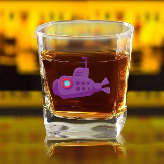 submarine Square Whiskey Glasses