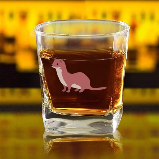 weasel Square Whiskey Glasses