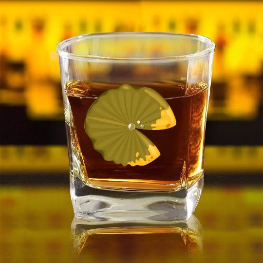 Lotus leaf Square Whiskey Glasses